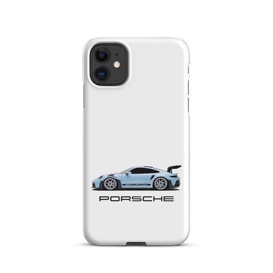 Funda iPhone Porsche Blue