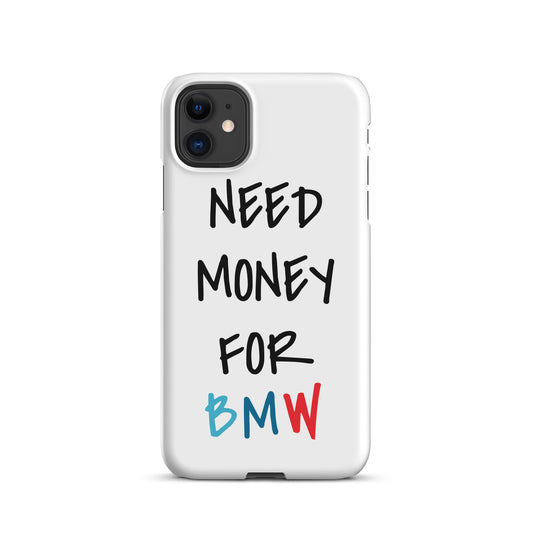 Funda iPhone Need Money For BMW